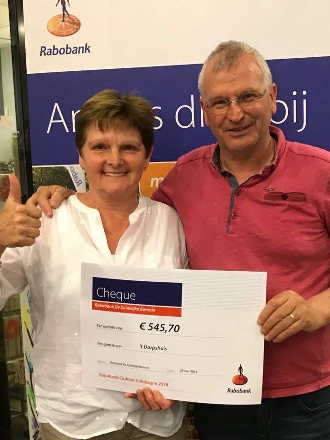 Heel veel dank aan de Rabo en iedereen die een stem op ons heeft uitgebracht!!! 
Na de muziekvereniging het hoogste aantal stemmen, 
daar zijn we uiteraard heel blij mee en trots op!
Hier kunnen we héle leuke dingen mee doen voor Ulicoten!

't Dorpshuis, mede namens Ulikids, Kermiswerkgroep en Kerstmarktwerkgroep (i.s.m. Dienstencentrum)